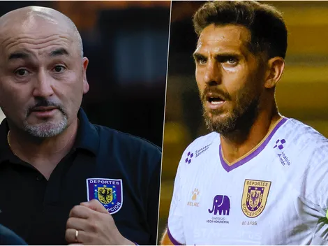 "Estamos dolidos": Larrivey saca la voz por renuncia del DT del Conce