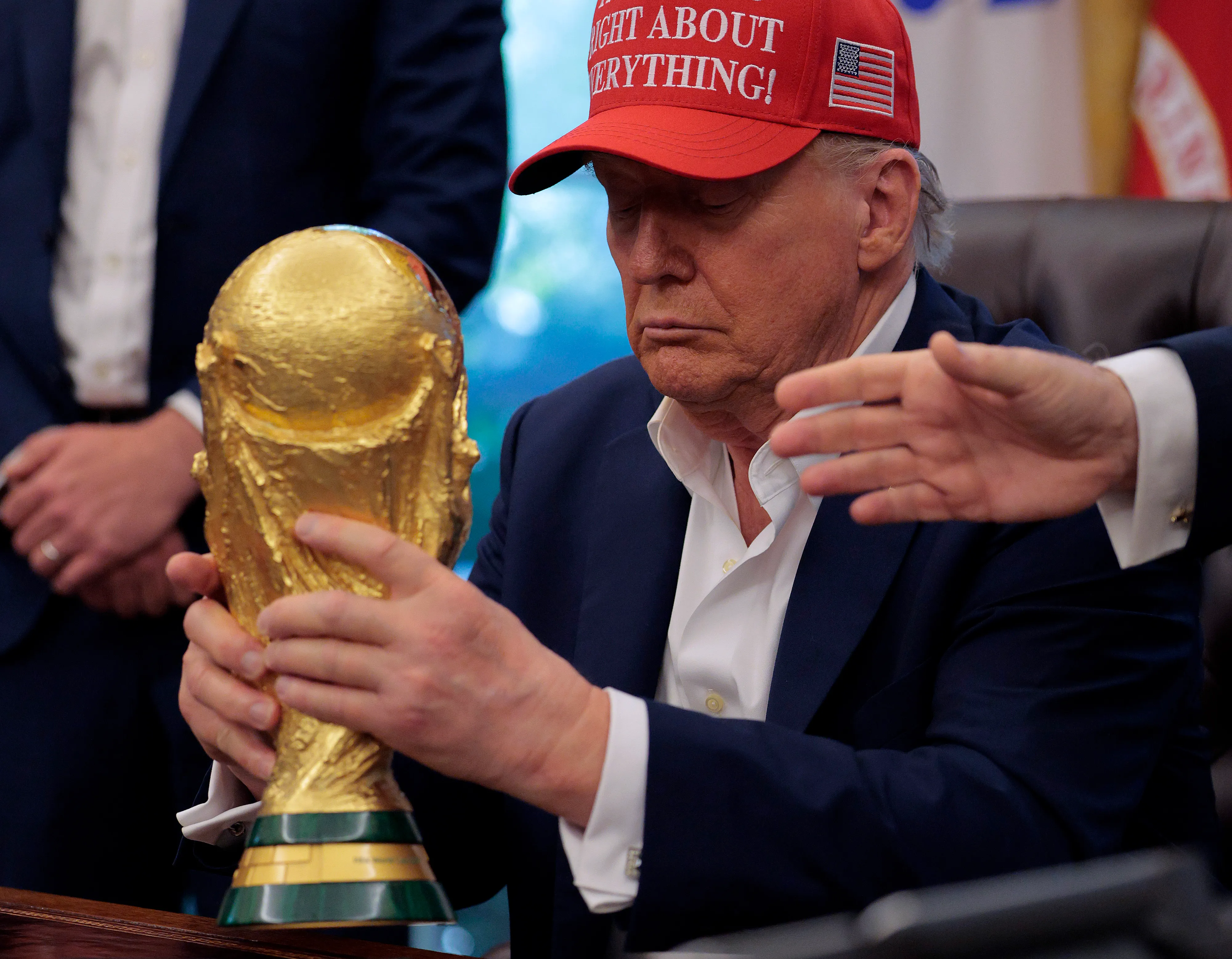 Irán quiere jugar el Mundial 2026, mientras Trump les manda una advertencia | Getty Images
