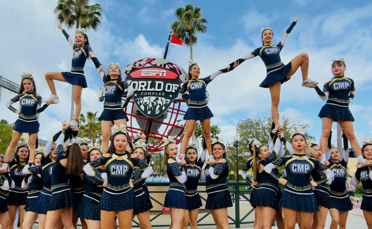 Equipo de Peñalolén en Mundial de Cheerleading