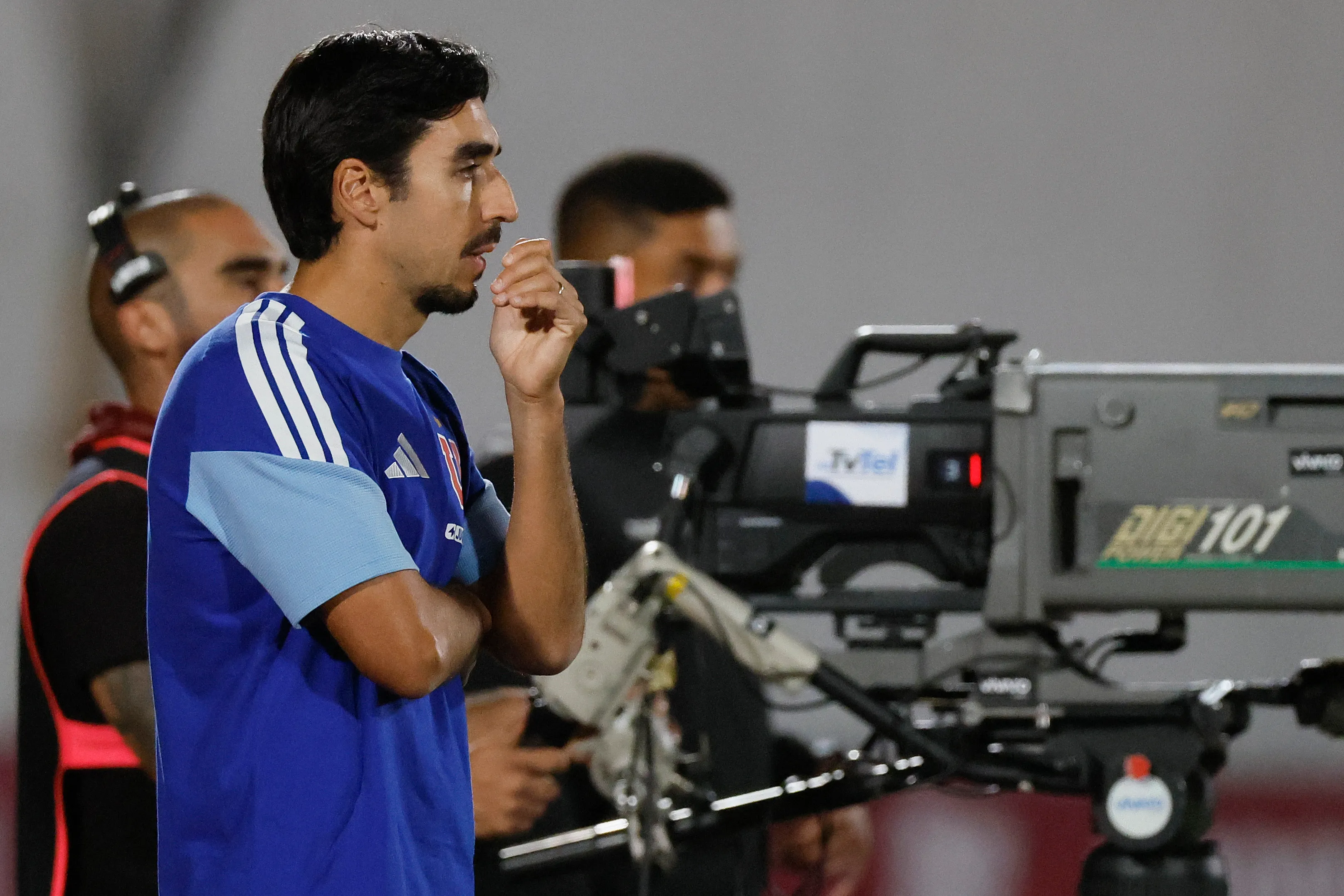 Francisco Meneghini llegó a un acuerdo para salir anticipadamente de la Universidad de Chile. (Andres Pina/Photosport).
