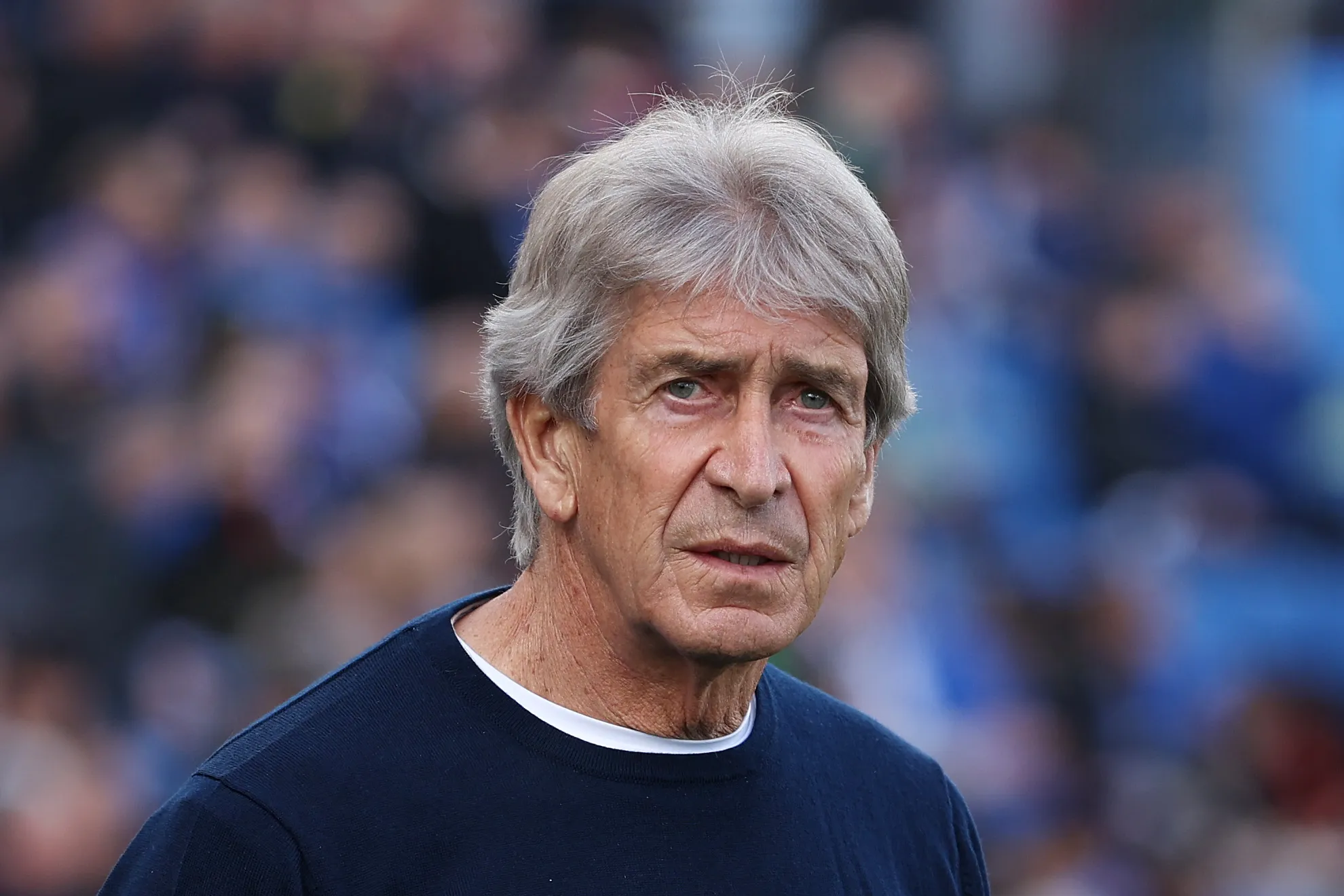Manuel Pellegrini tiene las herramientas para revertir este momento. (Florencia Tan Jun/Getty Images).
