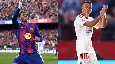 Sevilla y Barcelona se enfrentan por la fecha 28 de La Liga de España.