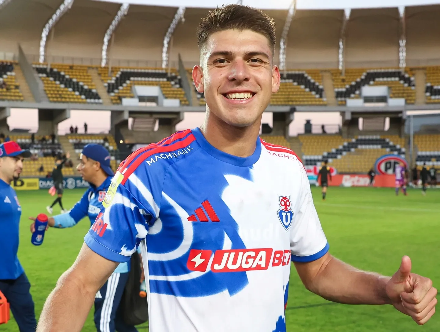 Lucas Romero fue uno de los puntos altos en el triunfo de la U sobre Coquimbo. | Foto: Universidad de Chile.