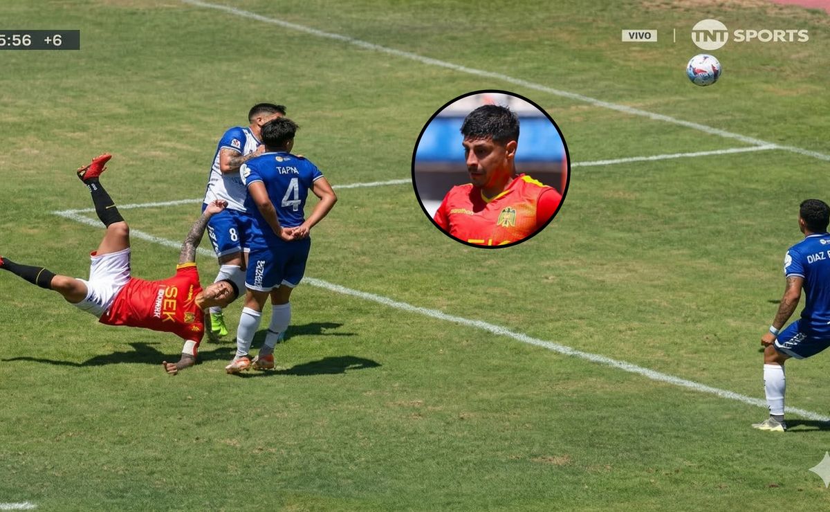 ¡El golazo del año! Pato Rubio anota de chilena, pero Unión Española vuelve a caer y se hunde en Primera B