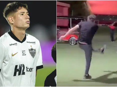 Perdió con Mineiro, lo sacó a Román y se hace viral por furiosa acción