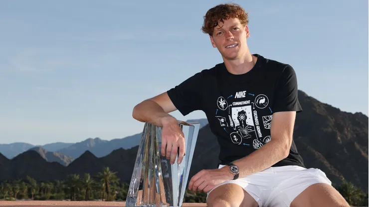 Jannik Sinner es el campeón de Indian Wells.