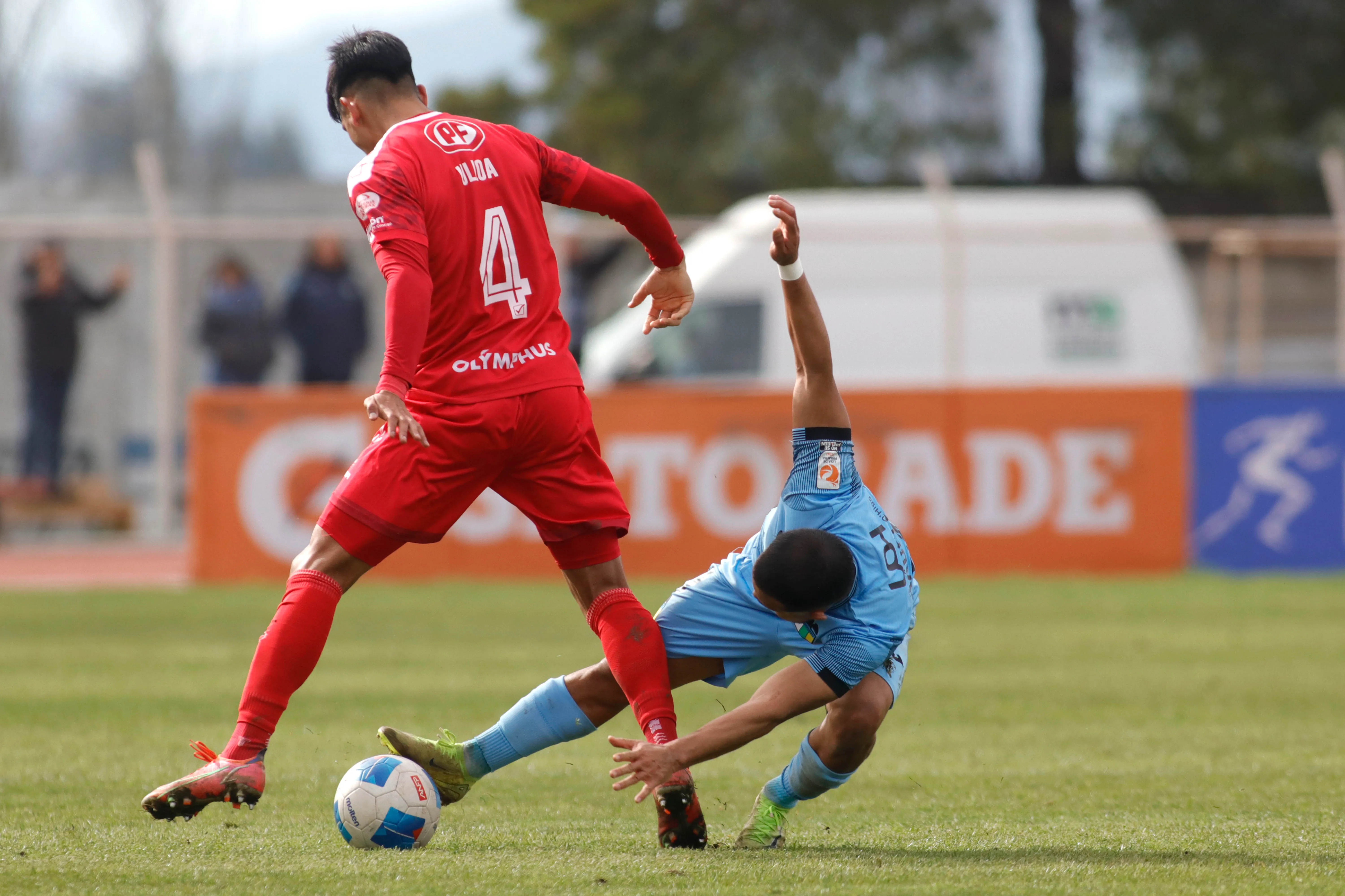 Diego Ulloa ante O’Higgins por Unión La Calera. (Jorge Loyola/Photosport).
