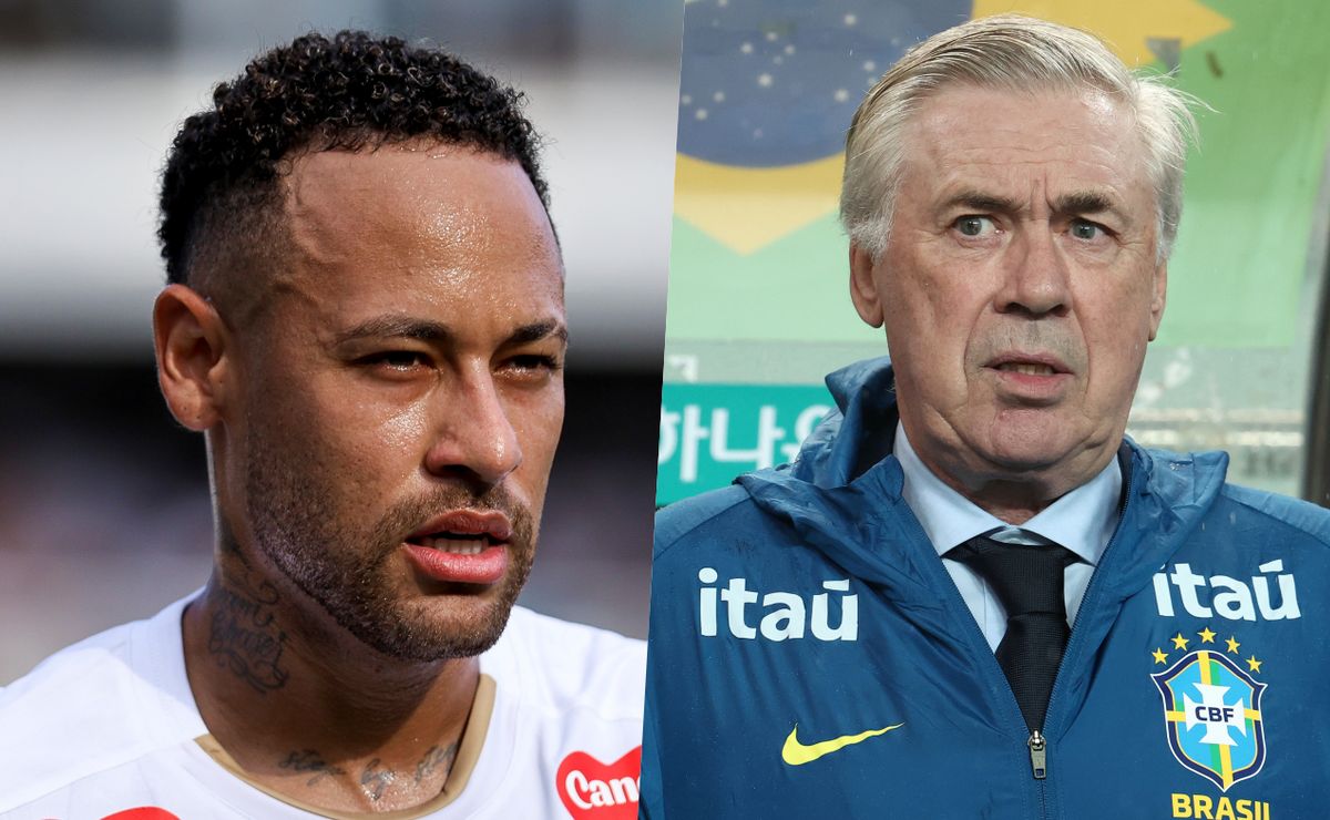 ¿Adiós Mundial 2026? Ancelotti le da tremendo spoiler a Neymar en la selección de Brasil