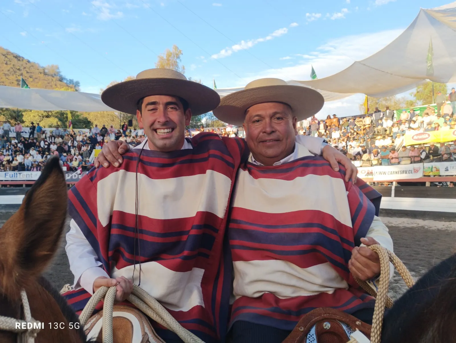 Aníbal Baraona y Rufino Hernández (asociaciones Santiago Sur y Talca Oriente) se convirtieron en los flamantes campeones del Rodeo Clasificatorio Zona Norte.