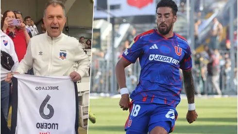 Mosa con la camiseta al revés de Lucero en Colo Colo