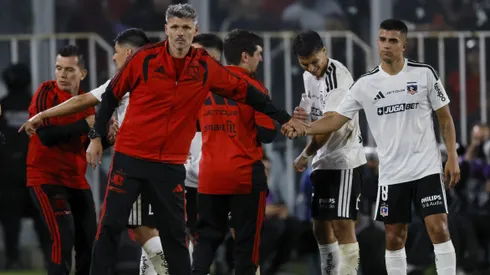 Fernando Ortiz felicitó a Madrid por su gol en Colo Colo.