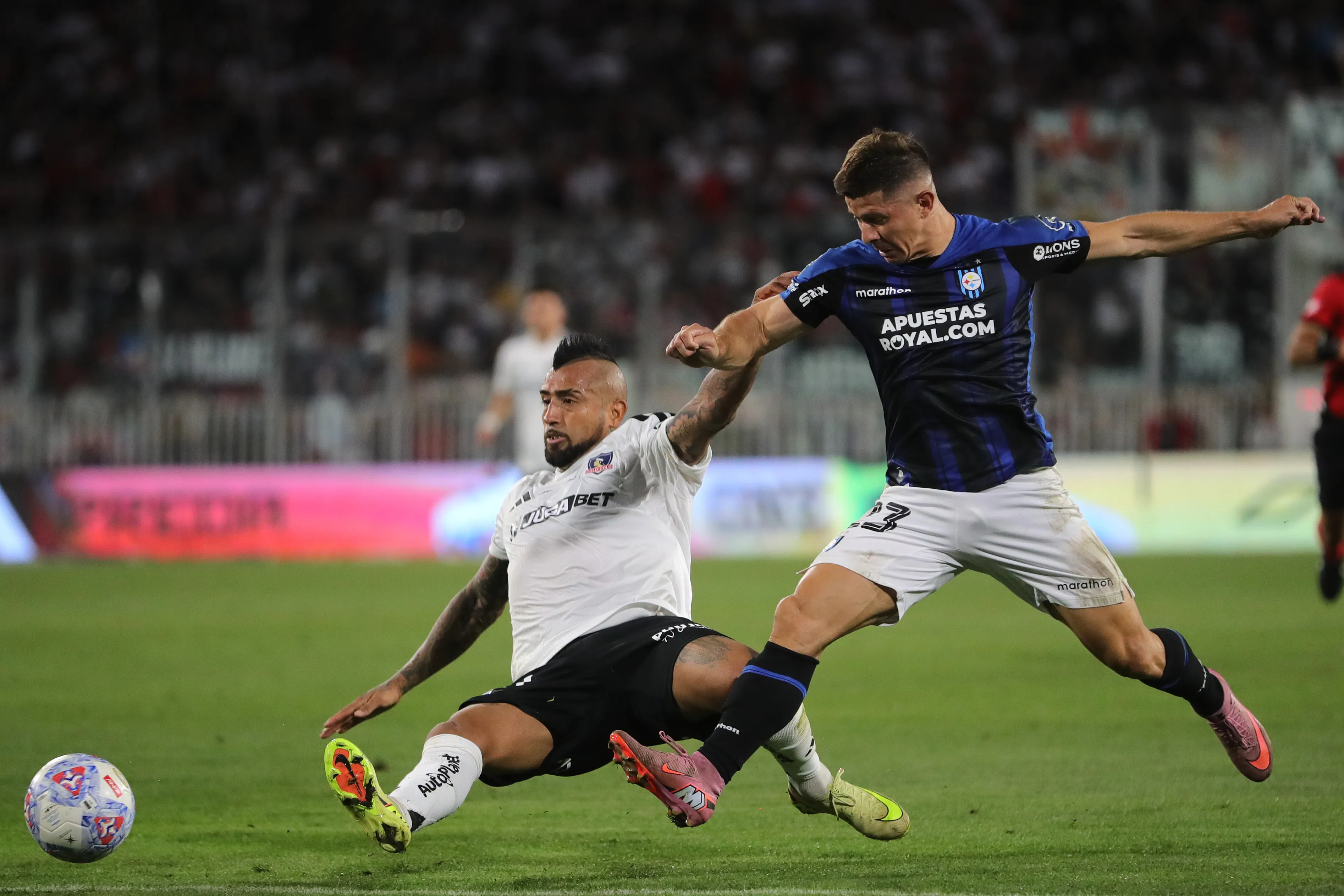 Vidal se transformó en figura ante Huachipato