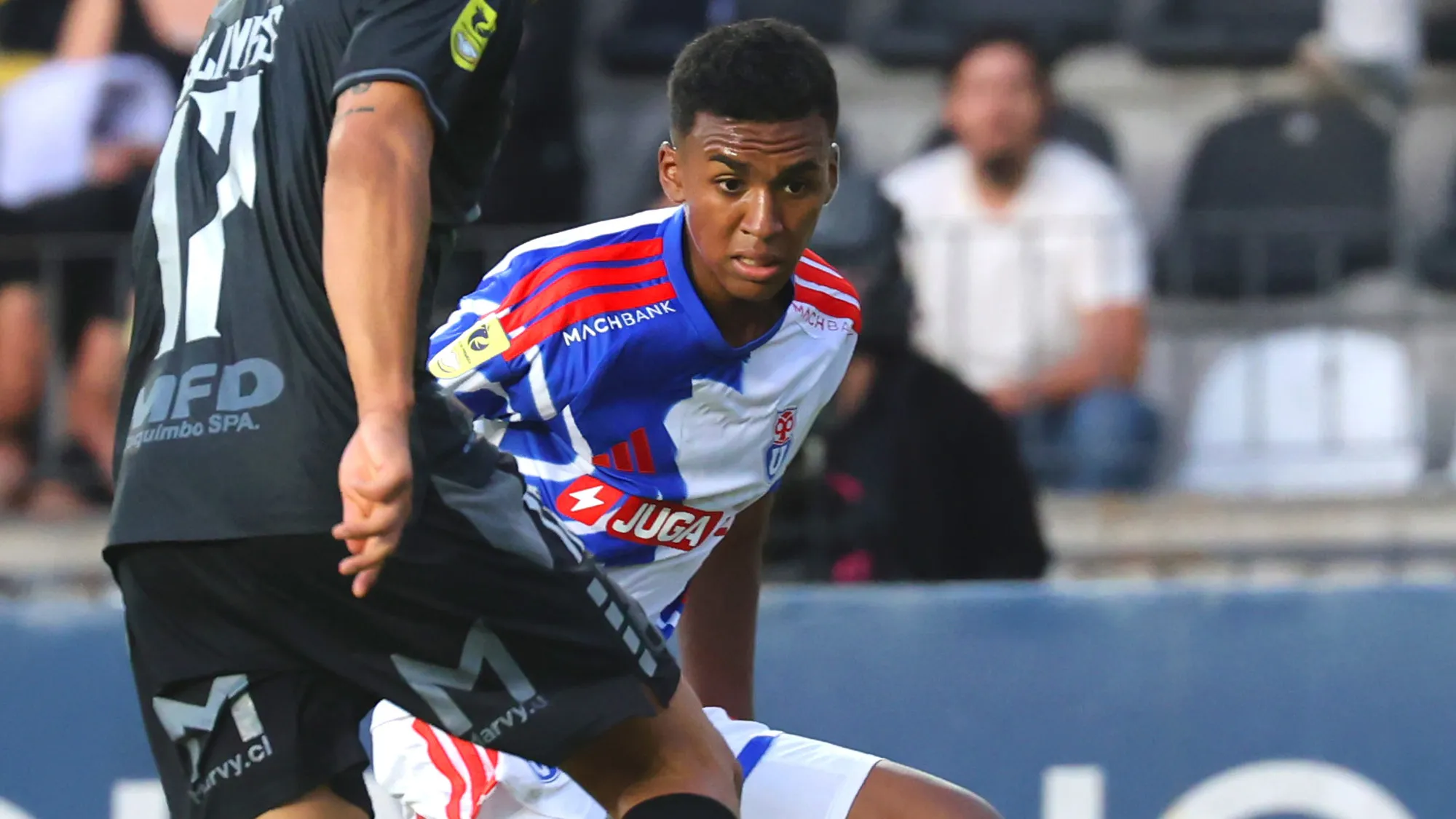 Jhon Cortés apareció como otra alternativa de la U para sumar minutos sub 21: la subió del décimo al octavo lugar con más presencia juvenil en la séptima fecha.