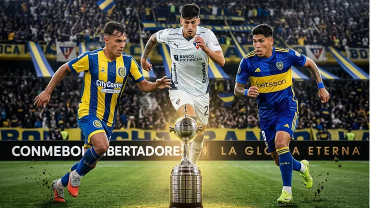 Los futbolistas chilenos que jugarán la Copa Libertadores 2026.