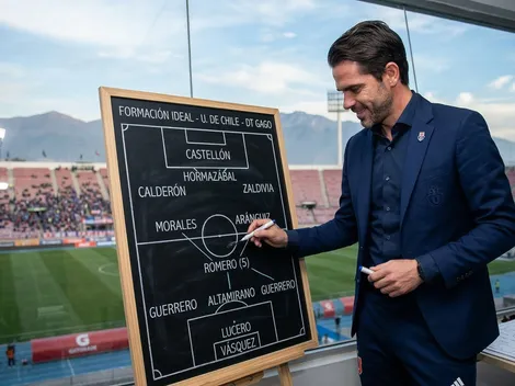 La U de Gago toma forma: El 11 titular que promete protagonismo total