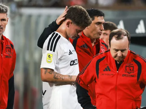 Actualizan estado de Sosa luego de salir lesionado en Colo Colo