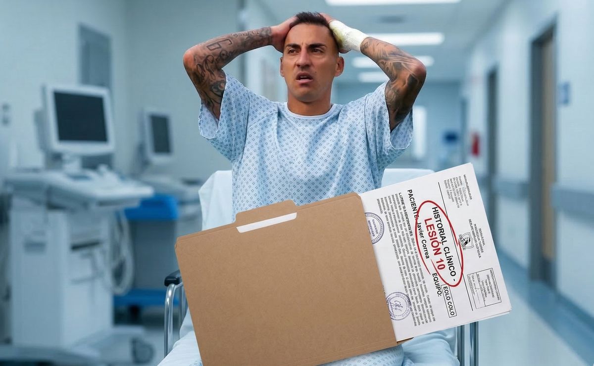 Paciente habitual en Colo Colo: el detalle de las 10 lesiones de Javier Correa en Chile