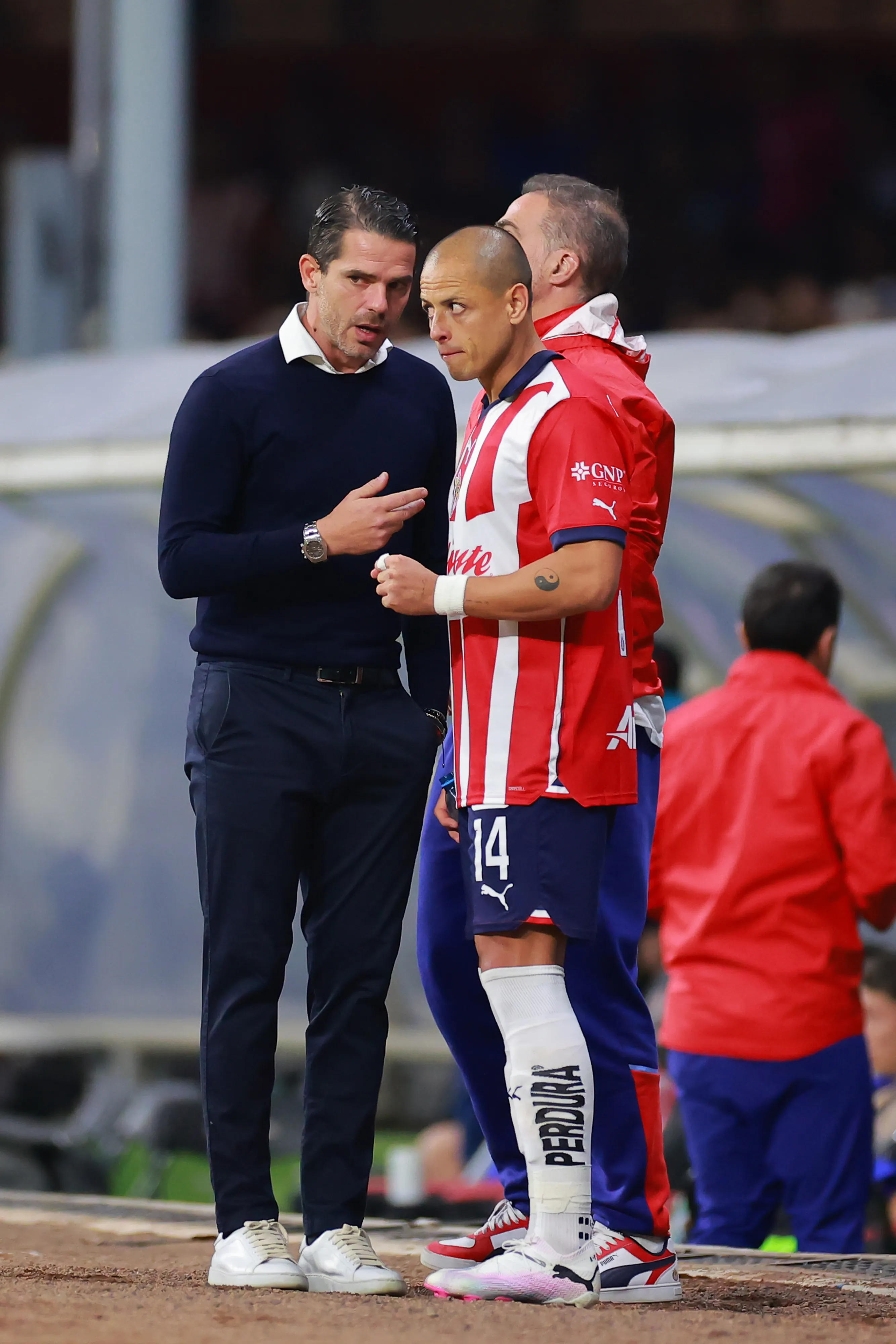 Fernando Gago casi no pescó a Chicharito en su tiempo en Chivas | Getty Images