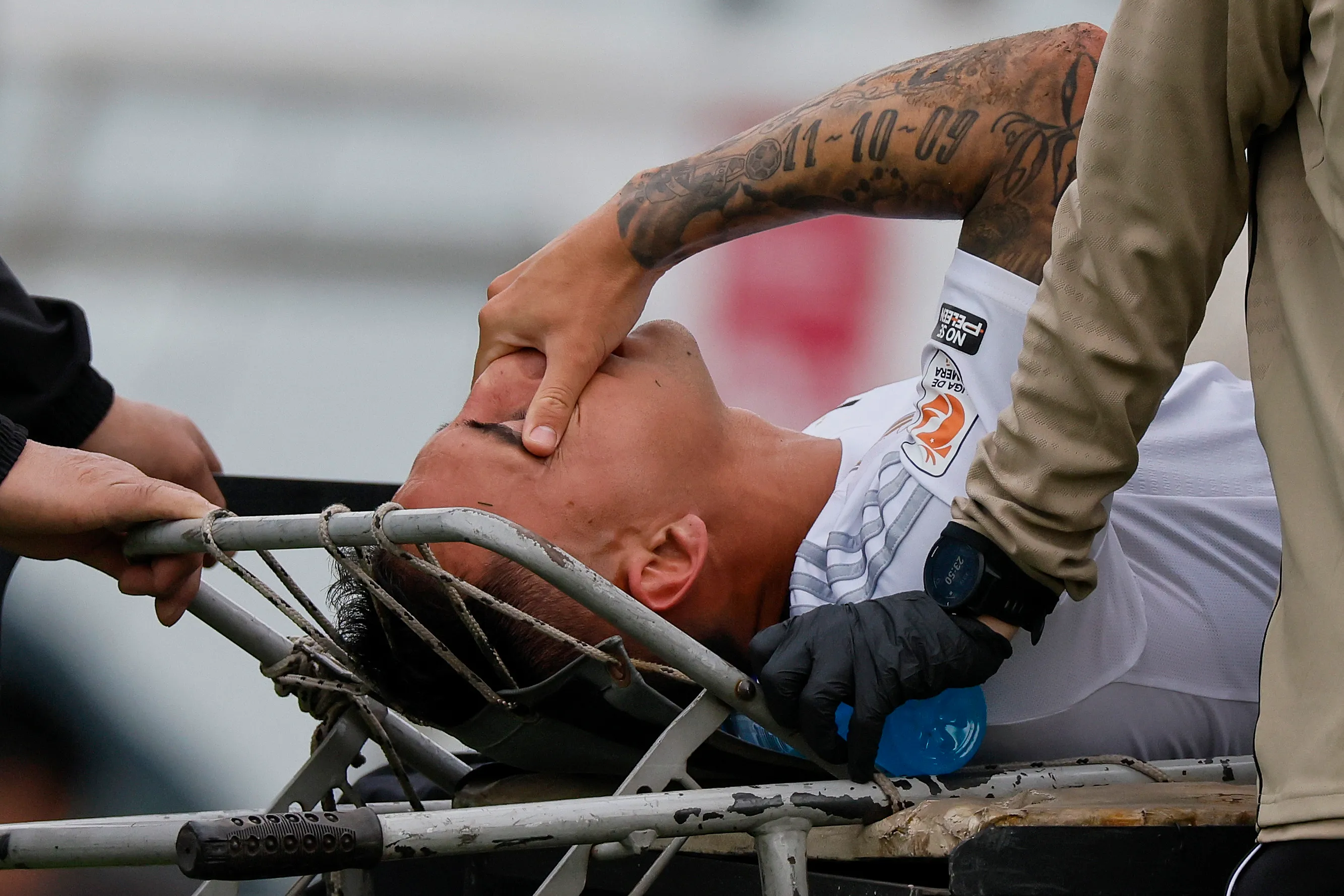 Javier Correa pasará otra vez por el centro médico de Colo Colo. (Andrés Piña/Photosport).