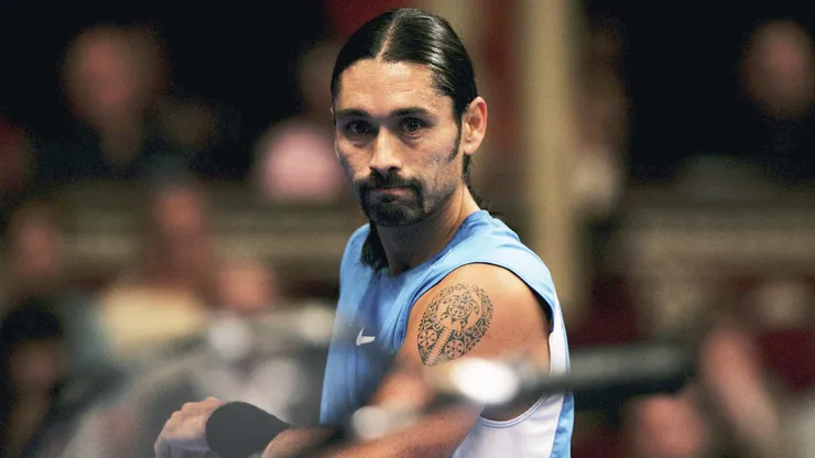 Ríos y una de sus tantas historias en el tenis.