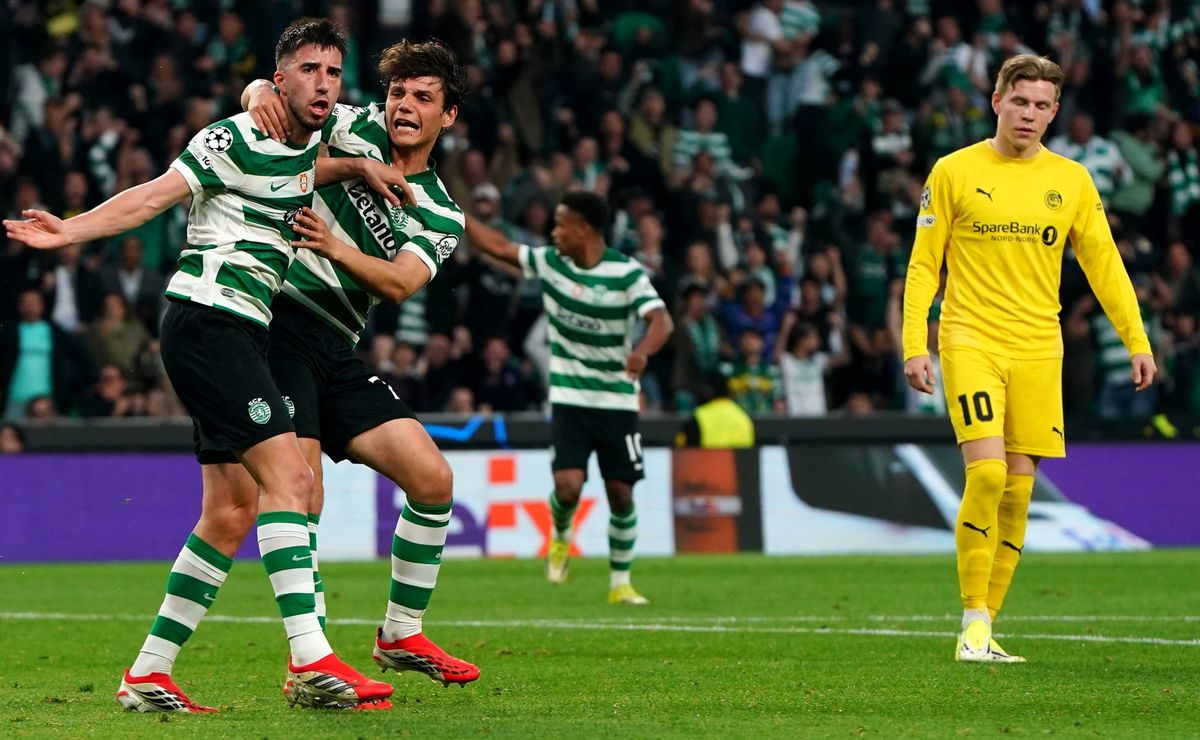 Sporting Lisboa despierta del sueño a Bodo/Glimt y los elimina de Champions League