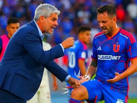 Guarello le pega a Rivero en la U: ¿Su lesión es culpa de...?