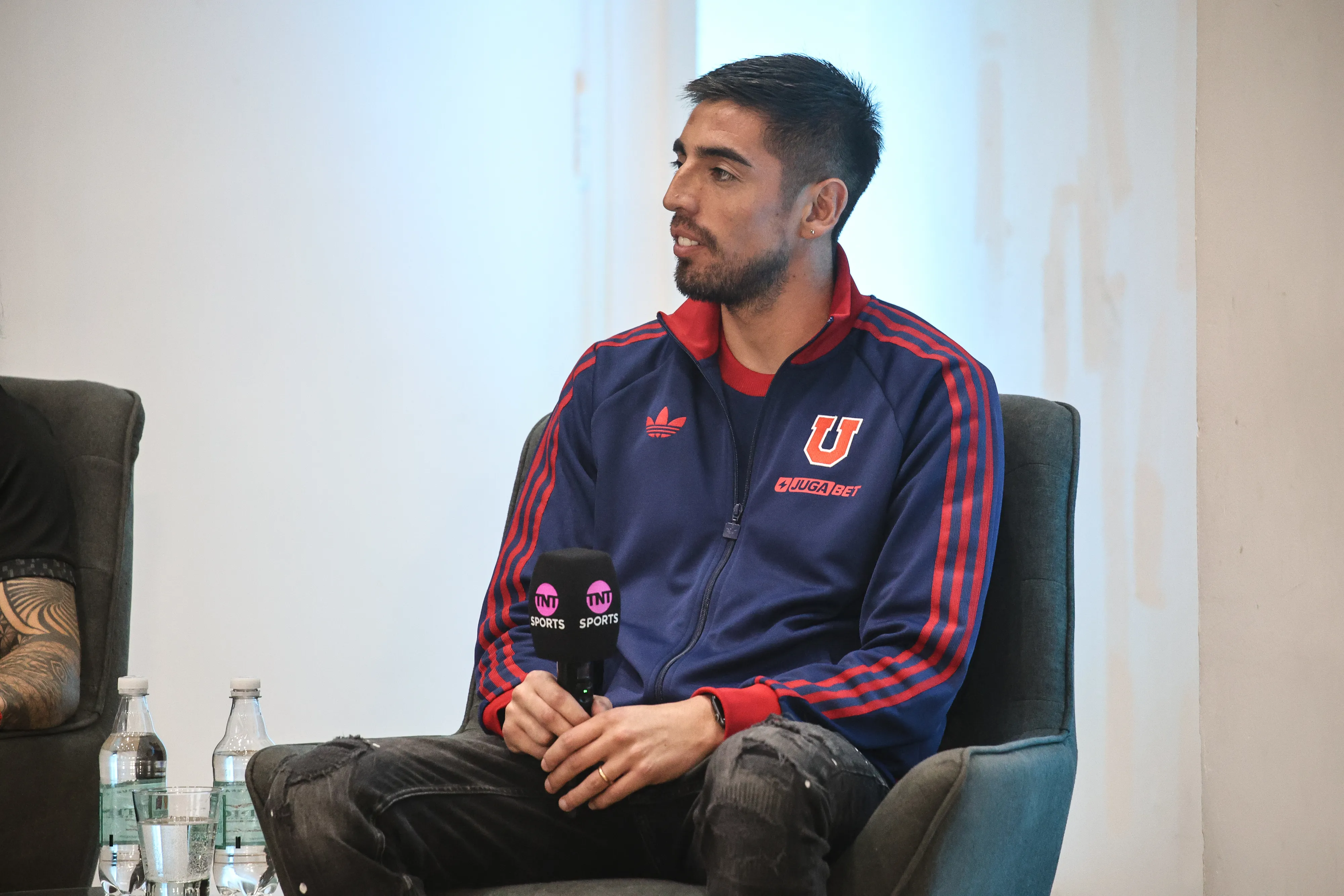Gabriel Castellón estuvo en el lanzamiento de la Copa de La Liga. Foto: Diego Martin/Photosport