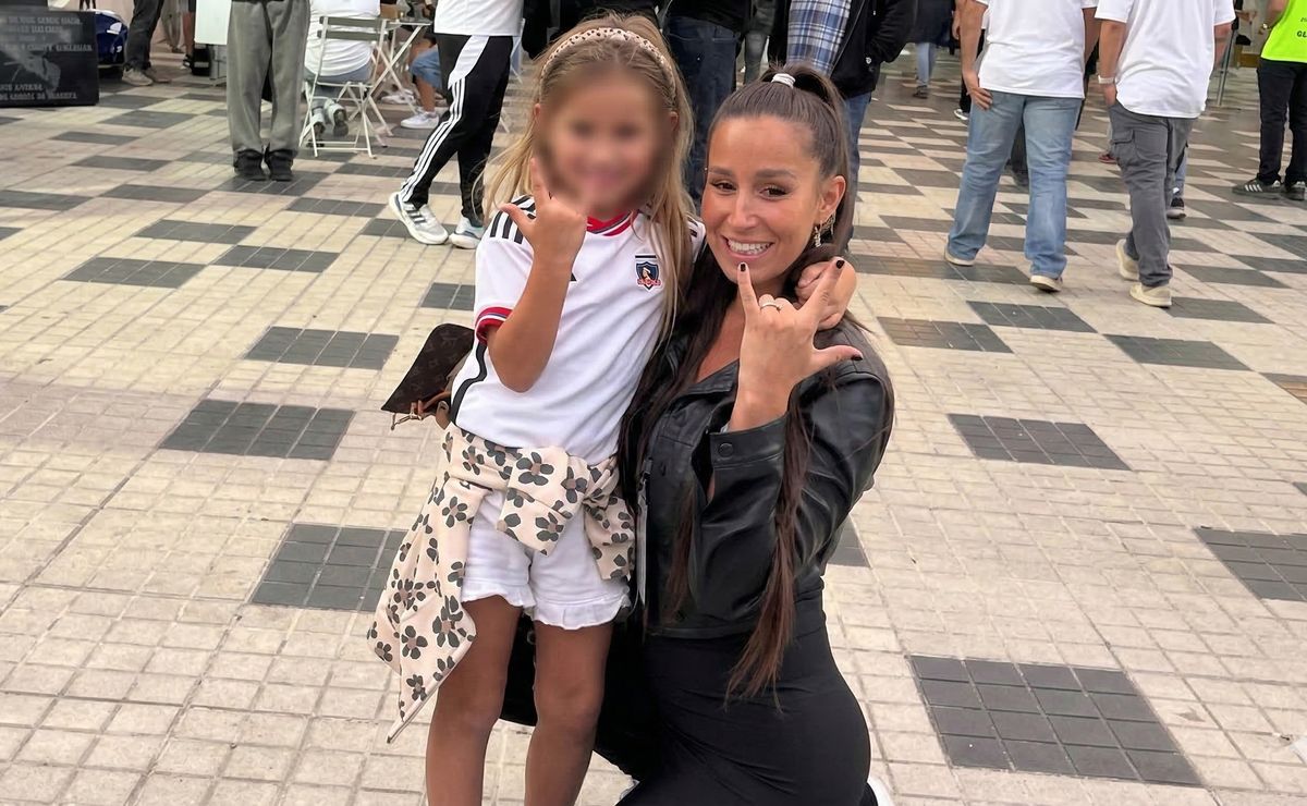 Ortiz lo cortó pero su familia no olvida a Colo Colo: esposa e hija de Amor aparecen en el Monumental
