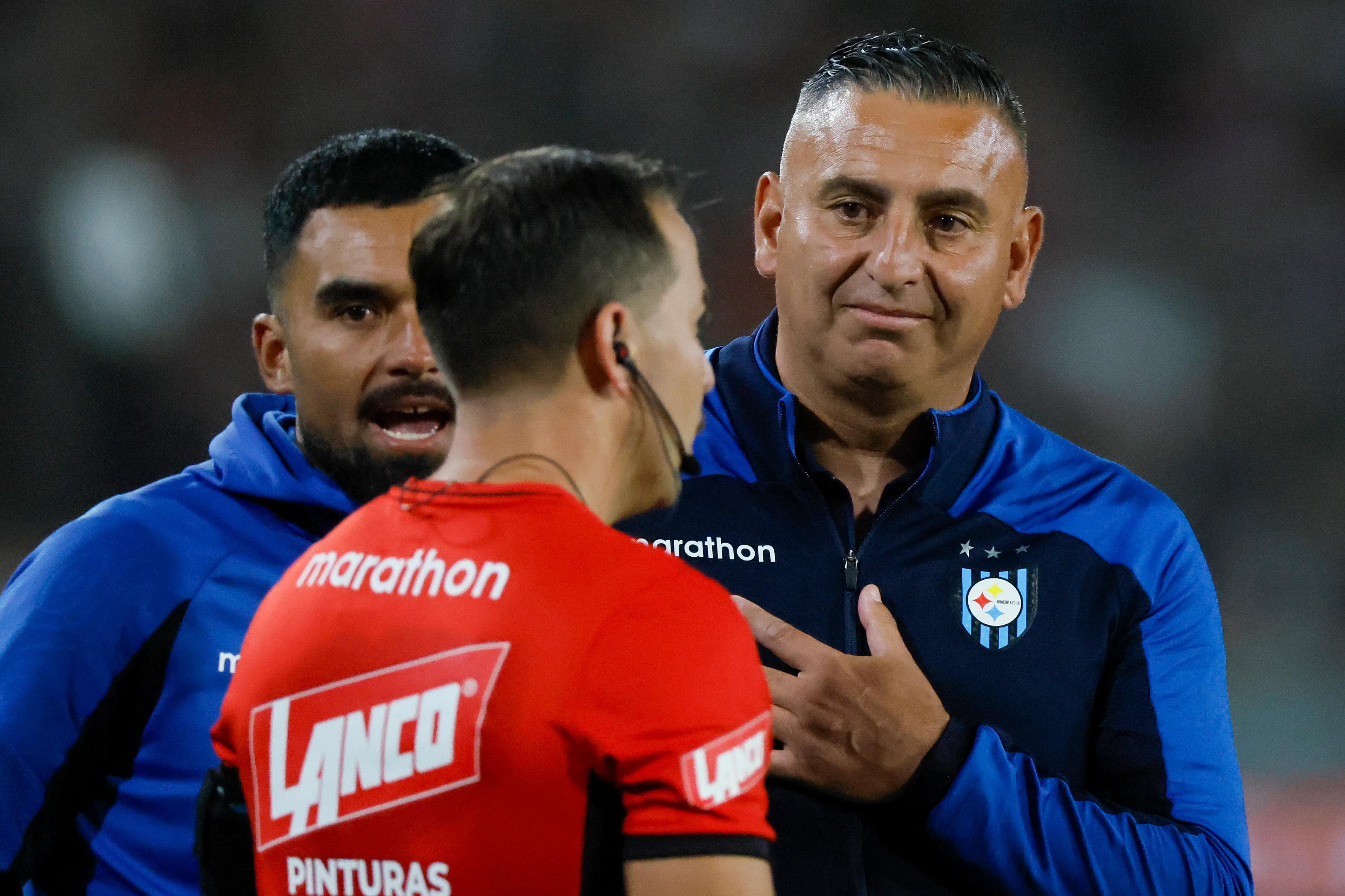 Jaime García fue expulsado por reclamos en Huachipato | Photosport