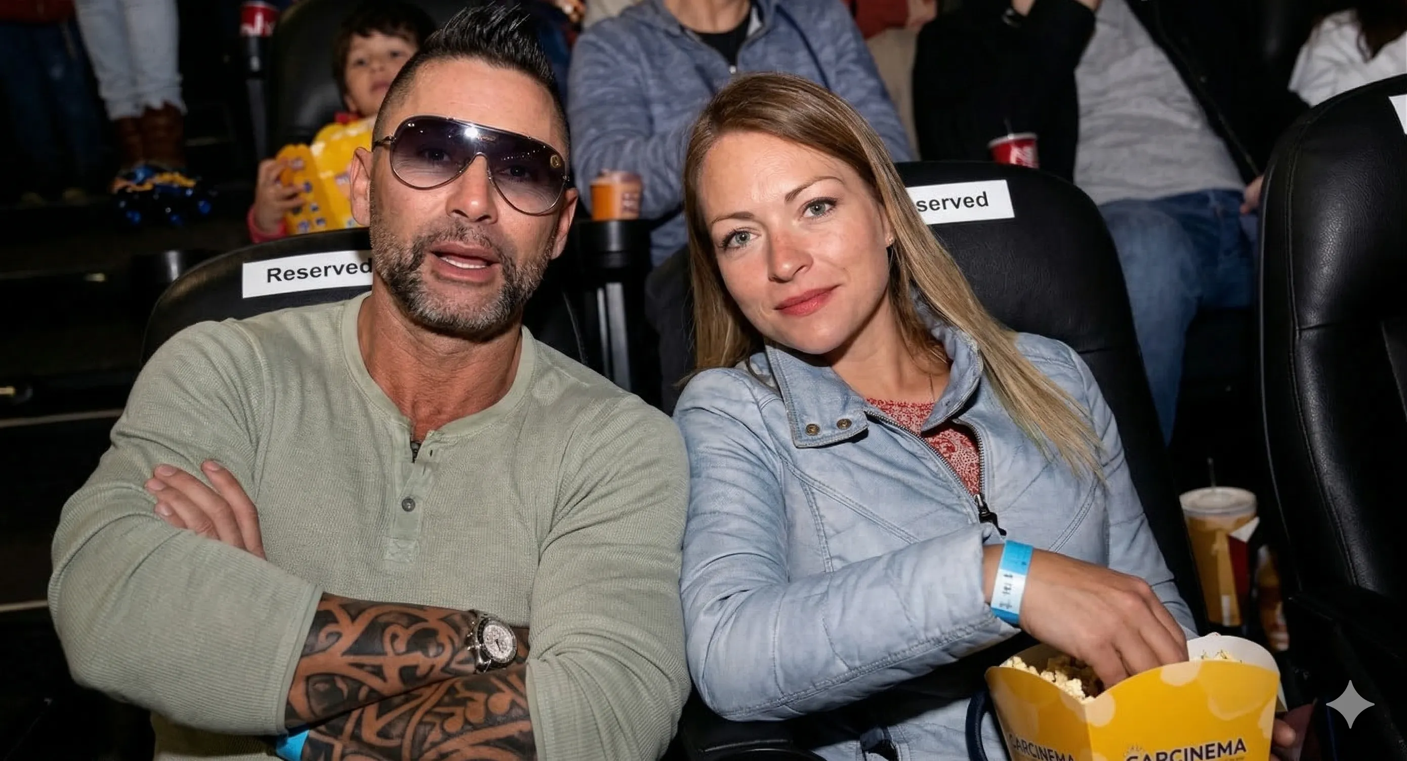 Pavic y Ríos cuando estuvieron casados.