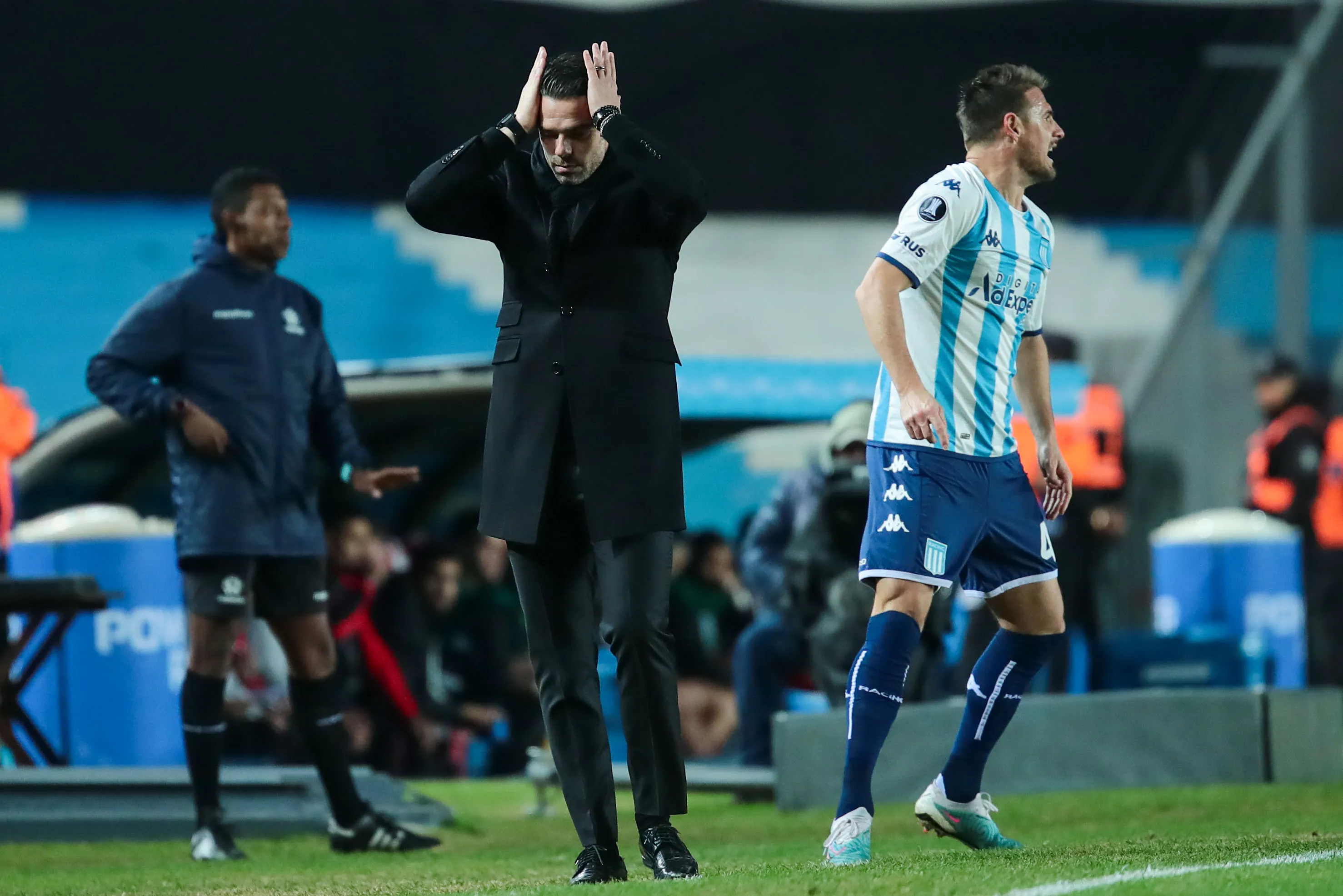 Fernando Gago en Racing Club de Avellaneda. (Pablo Amelio/Fotobaires/Photosport).