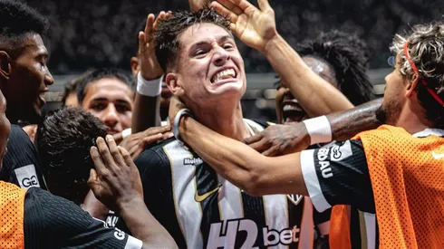 Iván Román anotó su primer gol en Brasil