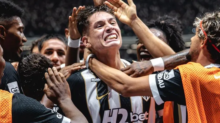 Iván Román anotó su primer gol en Brasil