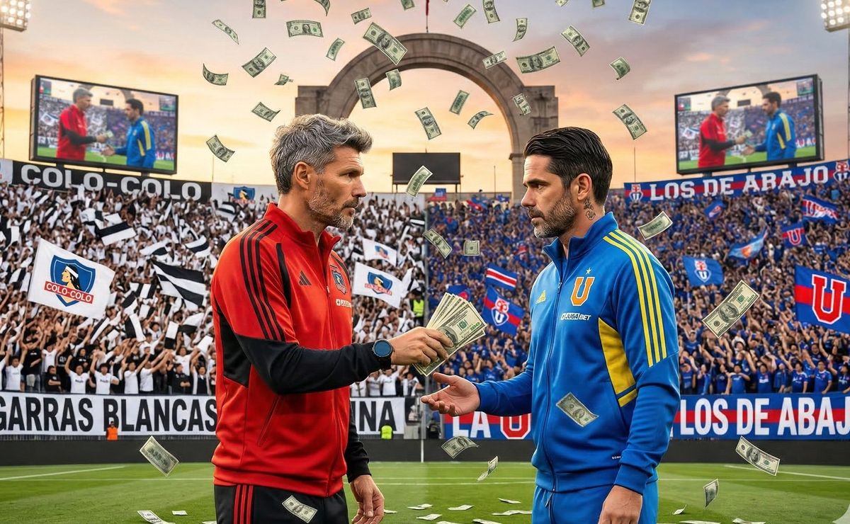 Mientras Gago tendrá un sueldo histórico en la U, no alcanza el salario de Tano Ortiz en Colo Colo