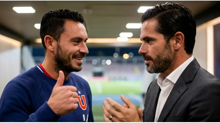 Pinilla confía en Gago para la banca de Universidad de Chile.