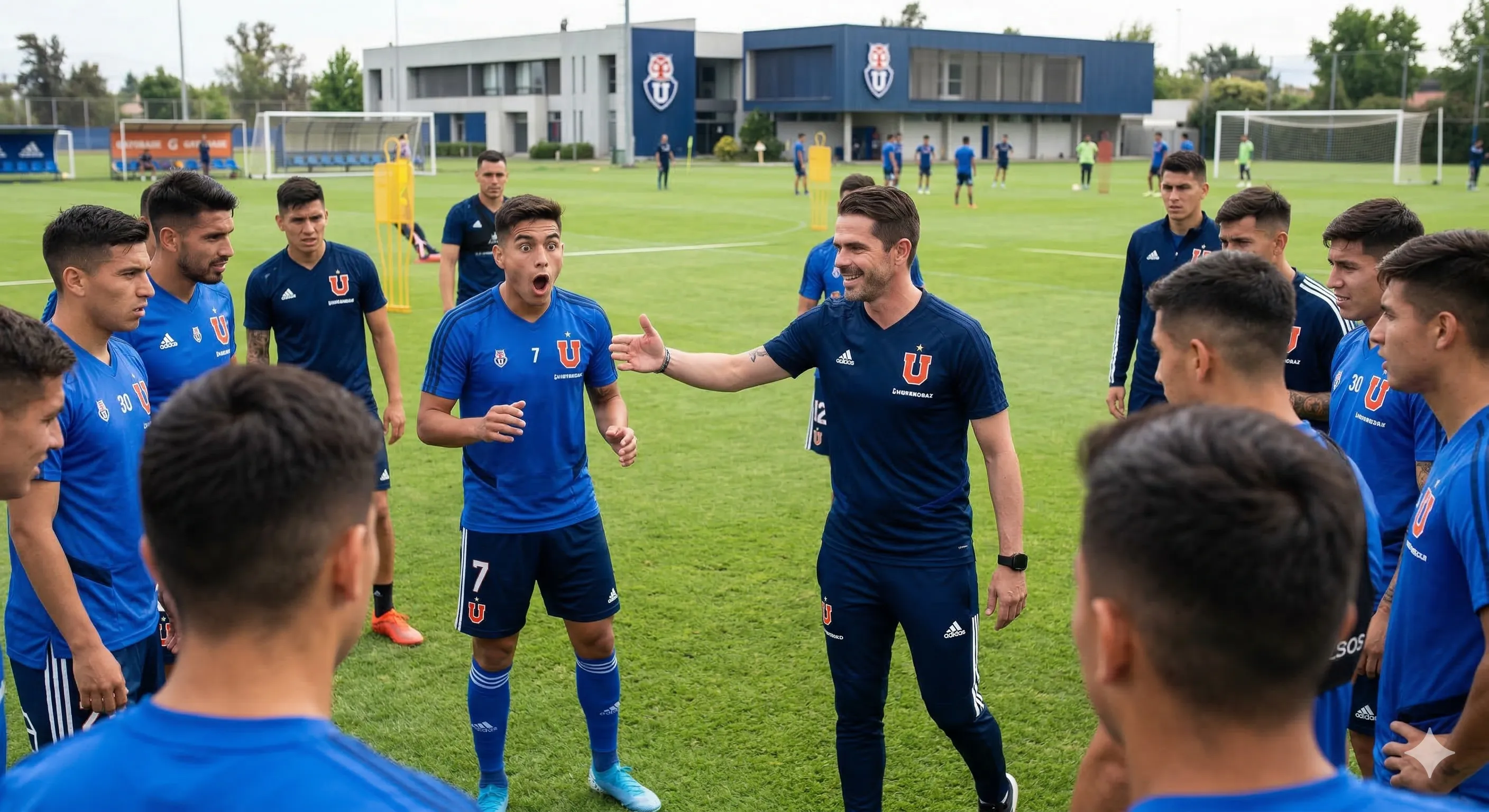 Fernando Gago vivirá un proceso de adaptación en la U. Foto: Montaje IA.