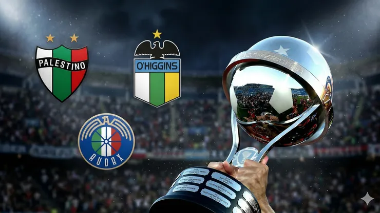 Así podrás ver los rivales de los equipos chilenos que serán parte del sorteo en el torneo Conmebol.