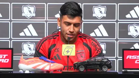 Diego Ulloa no pudo contener la emoción al repasar su camino en Colo Colo.