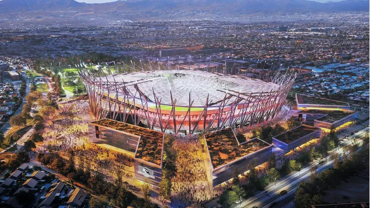 El nuevo Estadio Monumental de Colo Colo vive días claves.