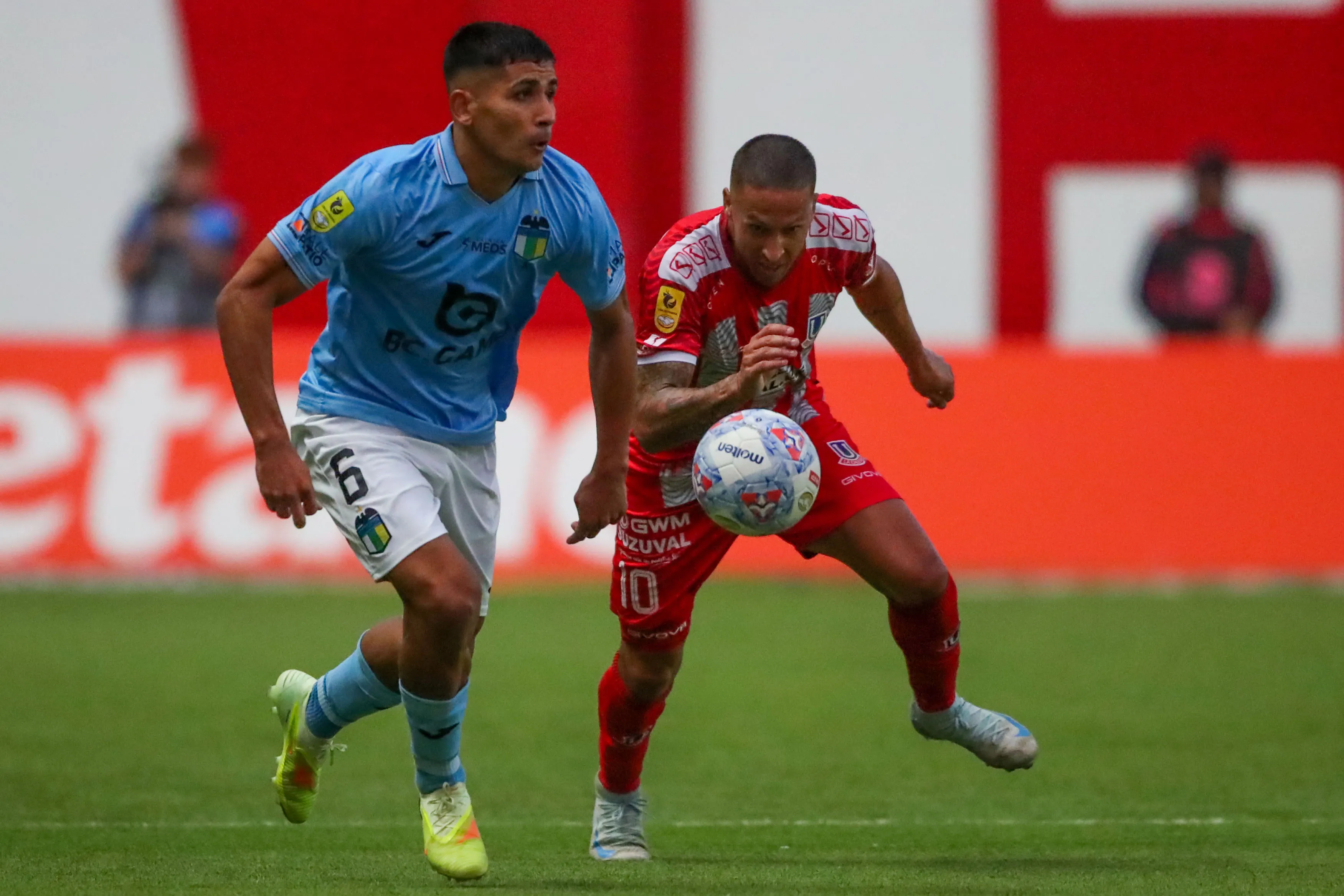 Pavez en el último partido de O’Higgins /Photosport