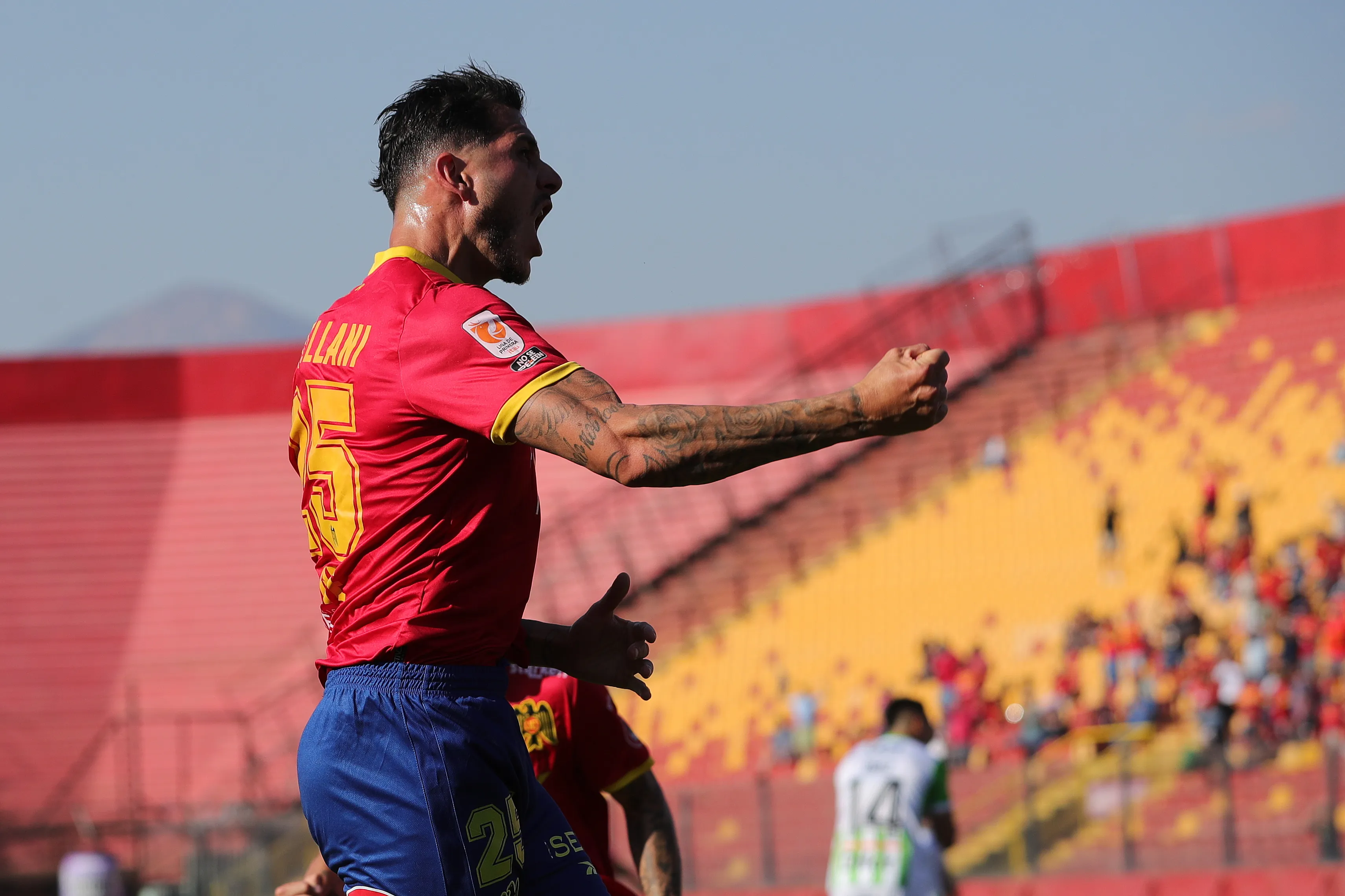 Castellani fue de los experimentados que afrontó el descenso de Unión Española en 2025. (Felipe Zanca/Photosport).