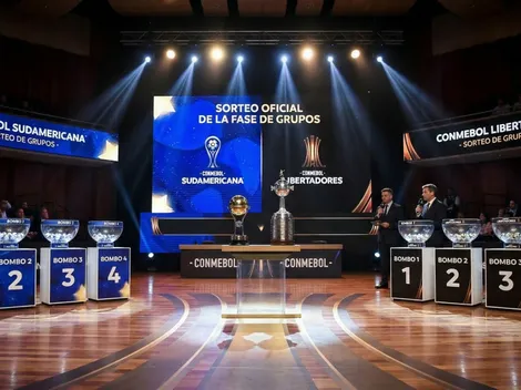 En vivo: Se sortean los grupos de Copa Libertadores y Sudamericana