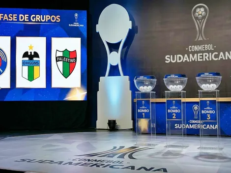 En vivo: Audax, Palestino y O'Higgins conocen rivales en Sudamericana