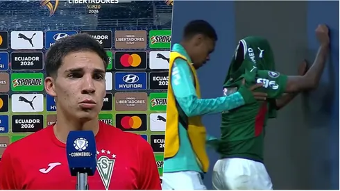 Silva fue figura dentro y fuera de la cancha al tratar de "cancheros" al Palmeiras