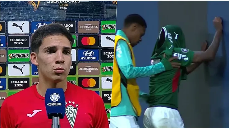 Silva fue figura dentro y fuera de la cancha al tratar de "cancheros" al Palmeiras