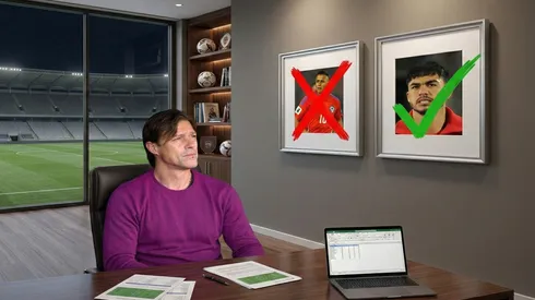 Matías Almeyda se refirió a Alexis Sánchez y Gabriel Suazo.