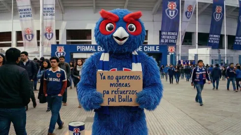 La U generó una polémica en redes.