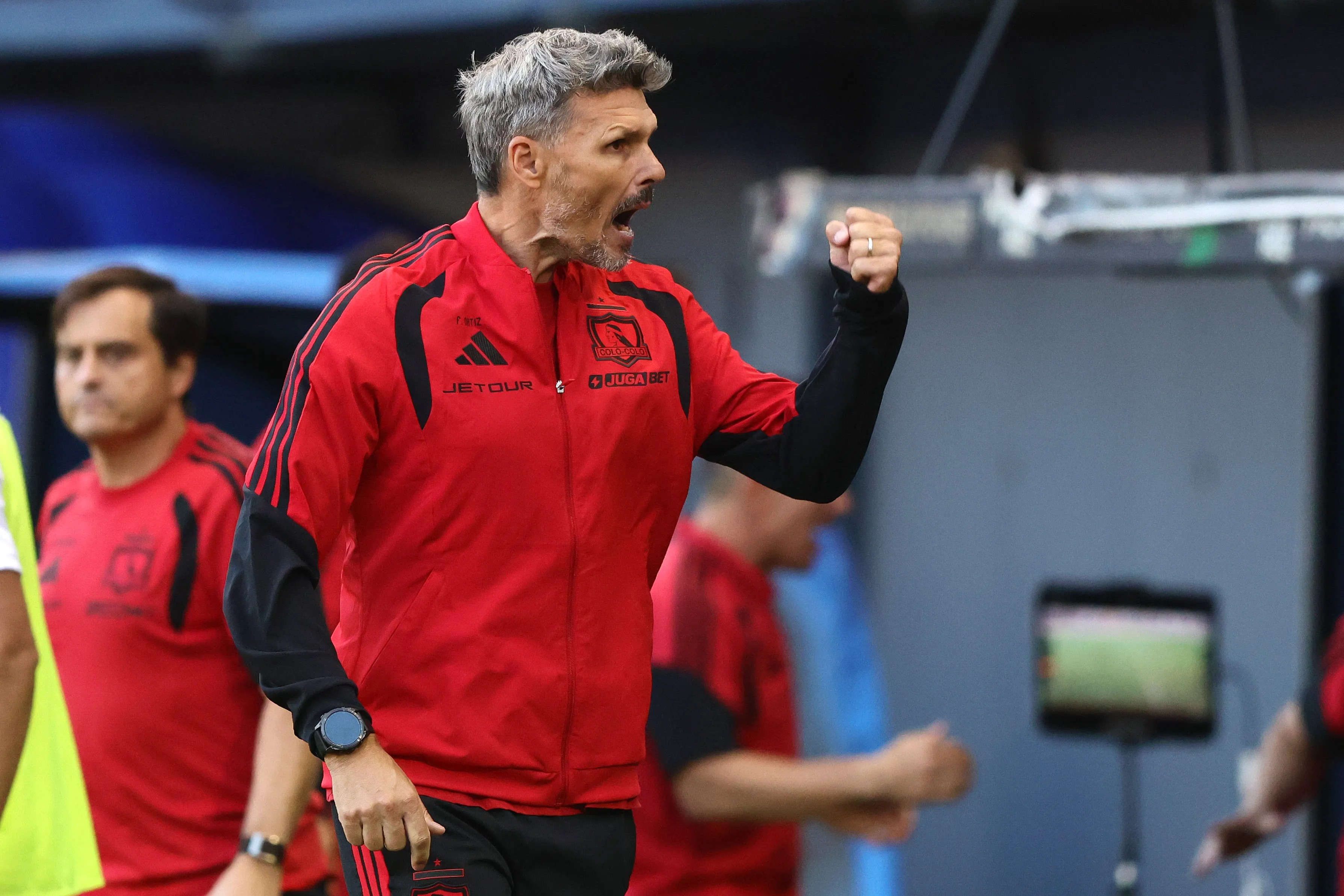 Fernando Ortiz quiere que la Copa de la Liga sea su primer título al mando de Colo Colo. | Foto: Photosport.