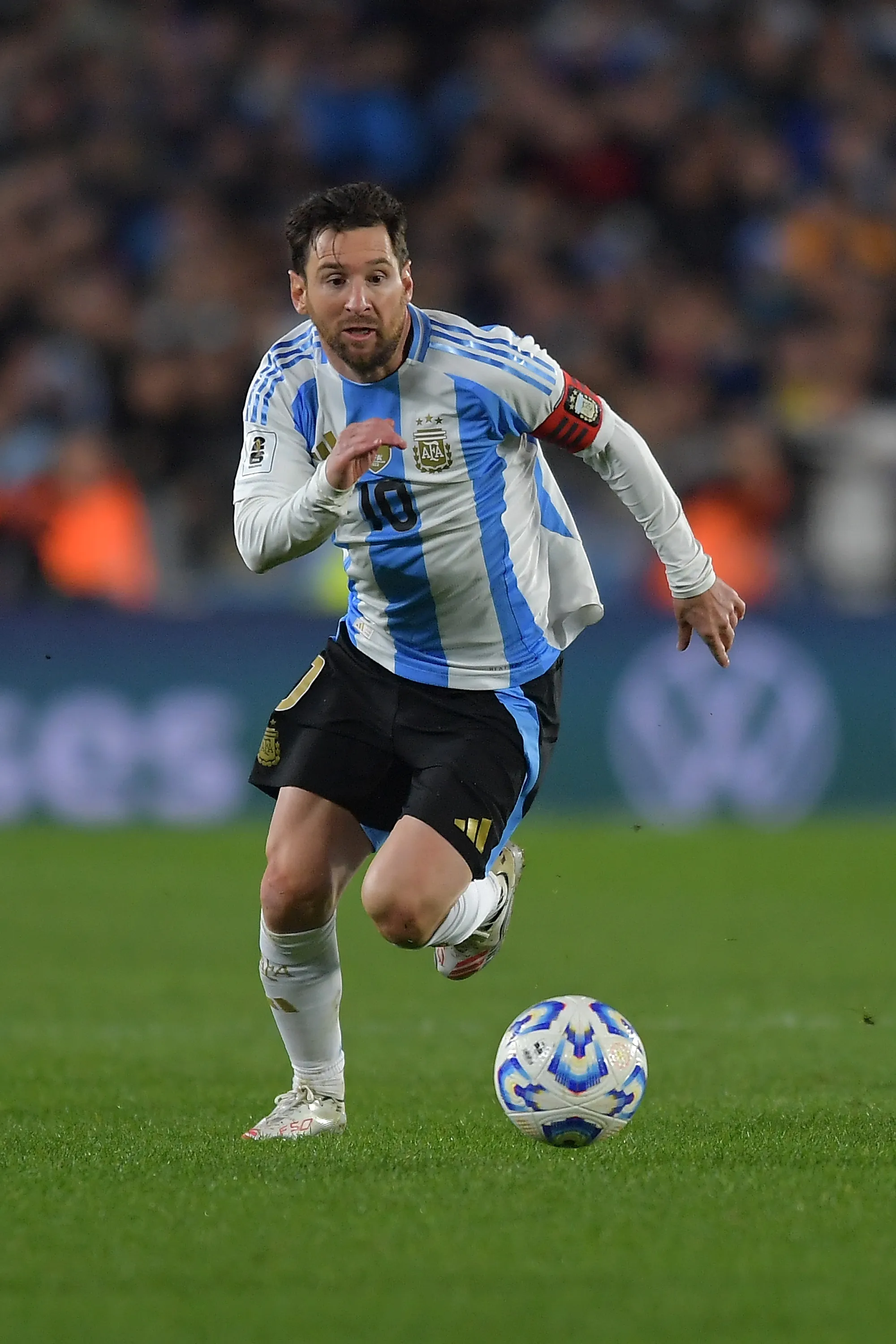 Lionel Messi demostrará su talento ante los todopoderosos de Mauritania (Photo by Marcelo Endelli/Getty Images)