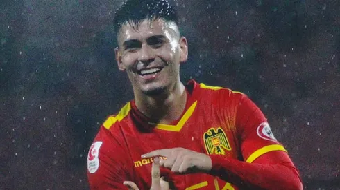 Kevin Contreras marcó el primer tanto de Unión Española